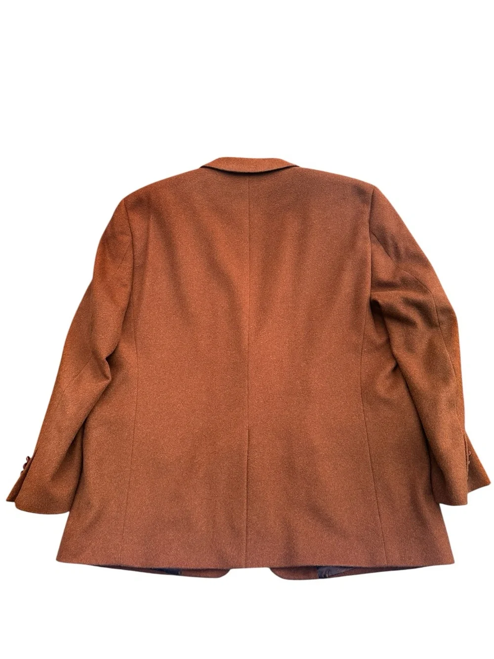 Turnbury Mens 100% Camel Hair Brown Blazer Sport Coat Jacket Size 48R
